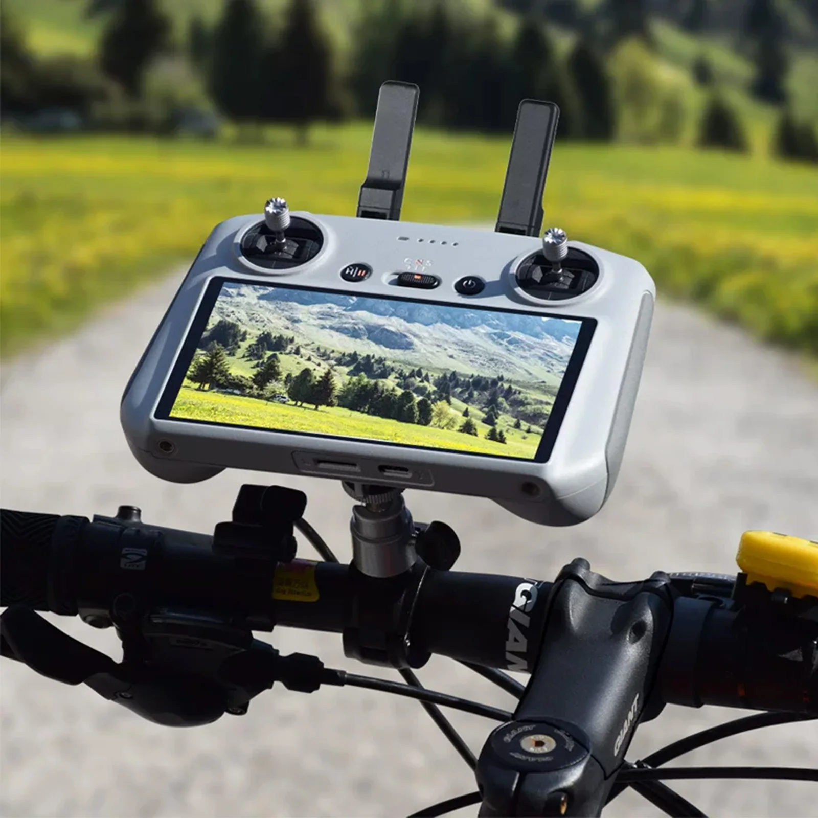 Support Guidon Vélo pour Caméra Action 360, GoPro, Insta360, Fixation Solide en Alliage d'Aluminium