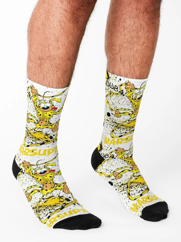 Marsupilami - Houba Socks sports and leisure warm socks Women's Socks Men's