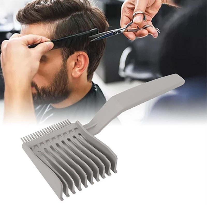Male Trimming And Pushing Comb Hand-Held Hair Salon Specific Cutting Area Comb Styling Comb Dual Purpose Hair Styling Tools