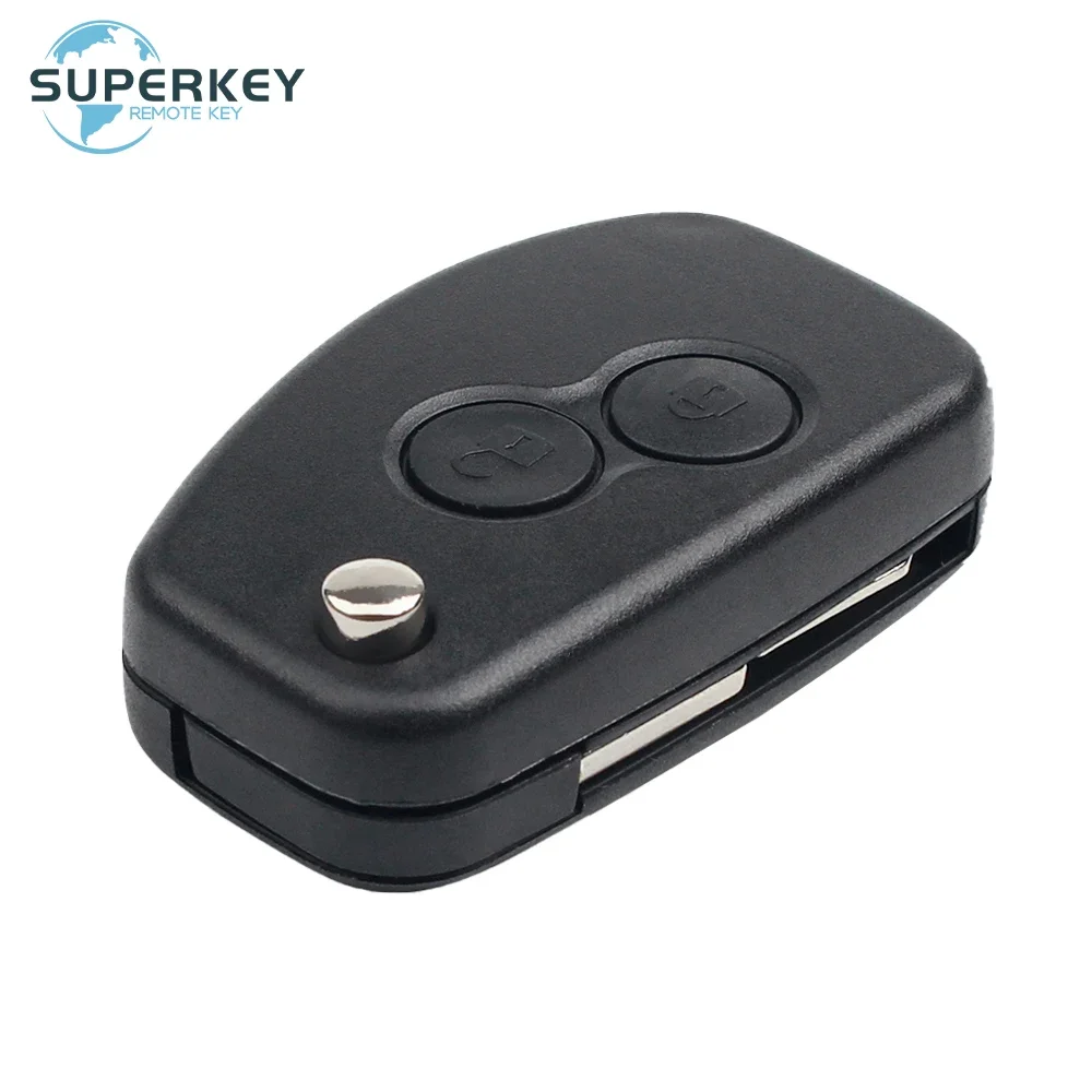 Remote Flip Car Key Shell Case For Renault Vauxhall Trafic Twingo Clio Modus Kangoo Master Movano Vivaro Logan Modified