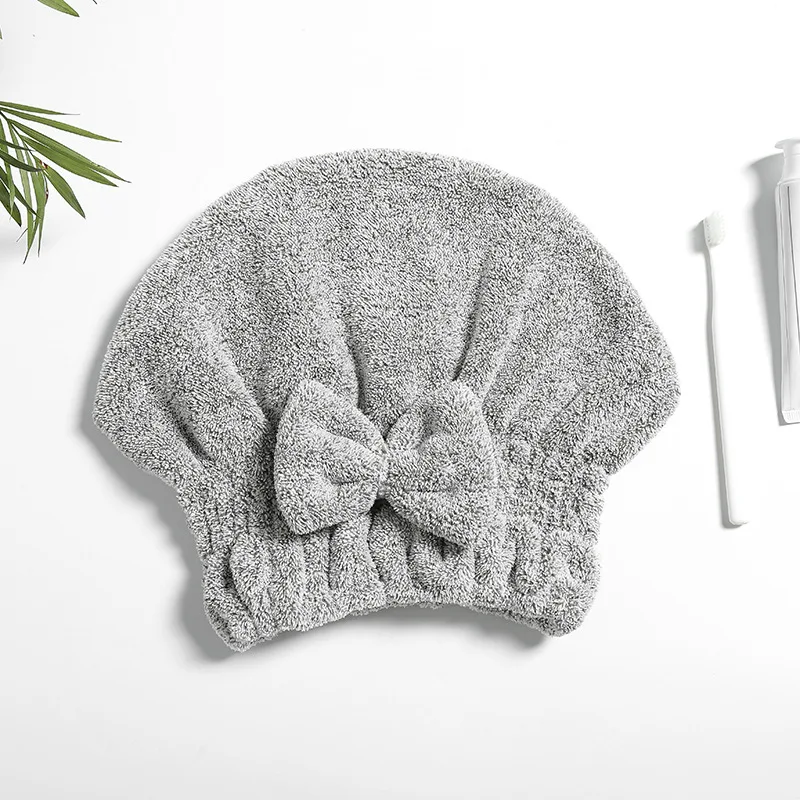 Serviette de Cheveux en Bambou pour Femme, Turban de Douche en Microcarence avec Nministรฉriels d Papillon, Absorbant, vaccage Rapide, Anti Frisottis
