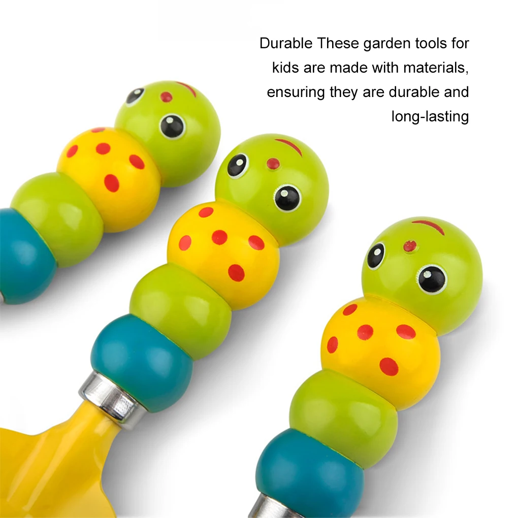 ABS Garden Tool Set For Kids Realistic And Easy To Assemble Realistic Tools Kids Gardening Tool Set of 6