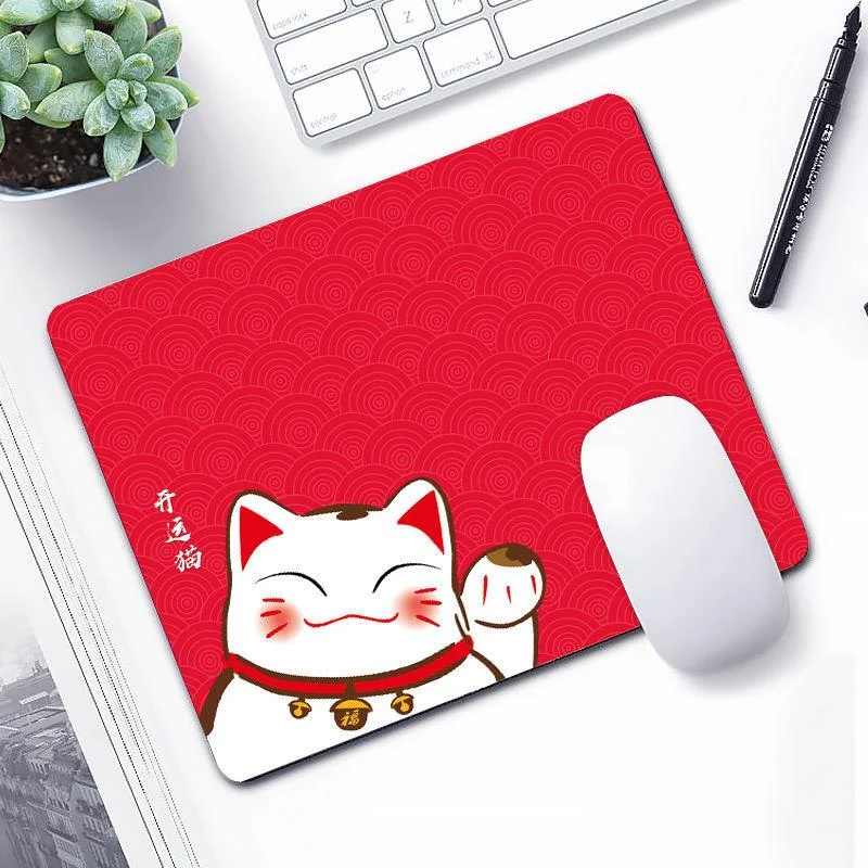 

260x210x3mm Gaming Desk Mats for Office PC Computer Cute Mouse Pad Mouse Pad Writing Kerboard Deskpad Desktop Protection Pad