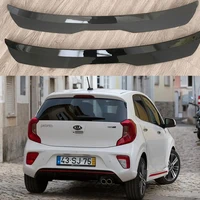 Spoiler For KIA Morning Picanto Window Gloss Black Accessories ABS Plastic Car Universal rear wing Trunk Roof Lip Spoilers 1