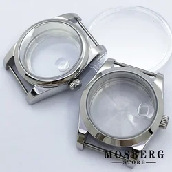 36mm 40mm Watch Case Sapphire Glass Fit NH35 NH36 NH34 ETA2824 PT5000 Automatic Movement Accessory Part
