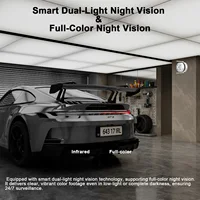 Умный детектор дыма 4G камера 3G SIM-карта домашняя панорамная 4MP HD для гостиной комнаты кухня магазин пожарная сигнализация датчик iCsee — изображение 3