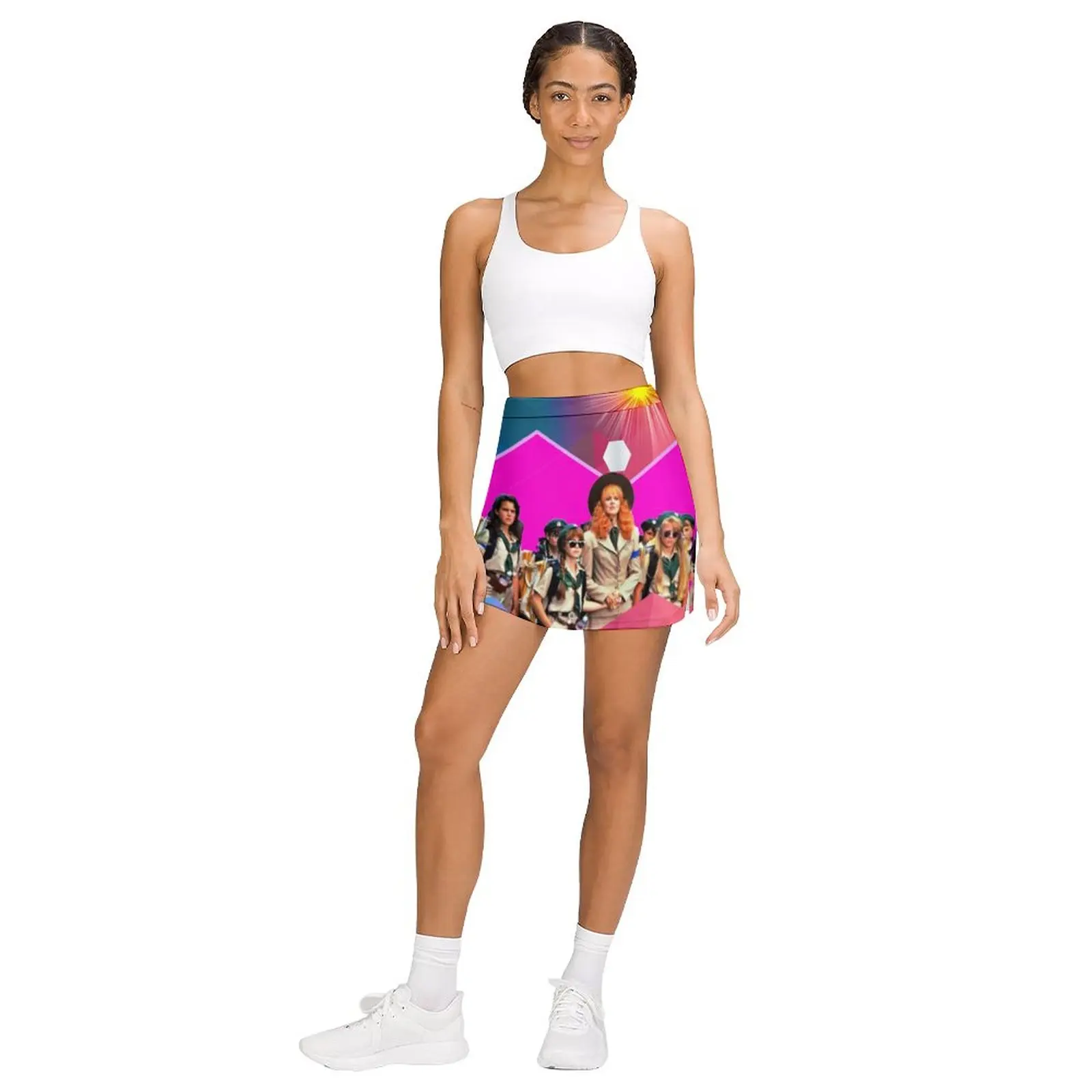 Troop Beverly Hills Light Proof Trouser Skirt new in dresses Women's clothing Skirt satin