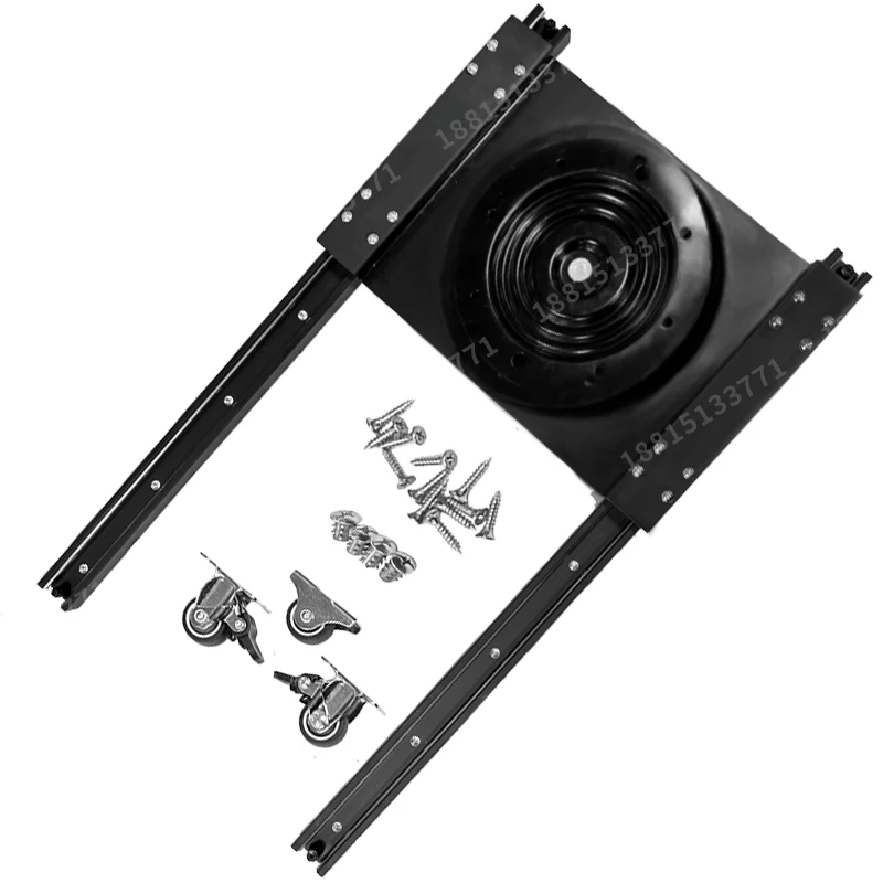 

Swivel island track, kitchen table, retractable bar, panning table, extended pull-out hardware