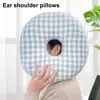 Friction Reducing Ear Pillow Adjustable Donut Pillow for Side Sleepers with Ear Piercings Pain Relief Pressure for Earring 1