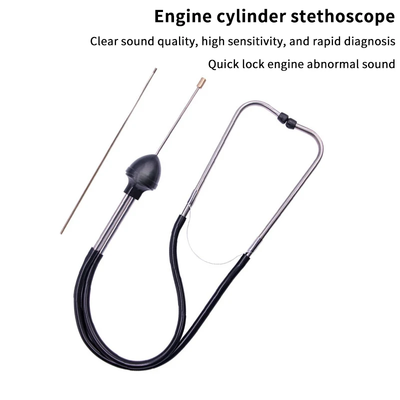 Stetoscopio Diagnostico per Blocco Motore Auto - Strumento di Ascolto Meccanico per Manutenzione e Riparazione Veicoli 1PC