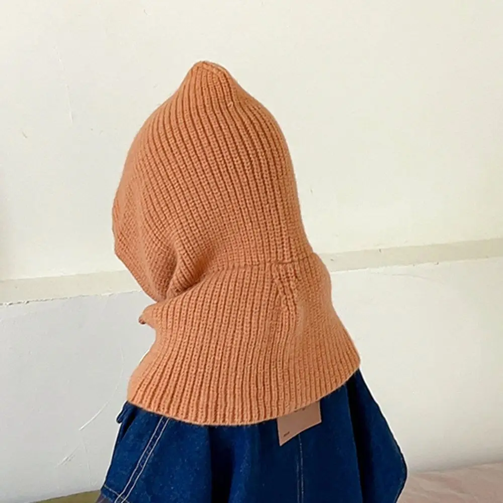 Fashion One-piece Baby Balaclava Hat Ears Neck Warm Kids Beanie Hats Children Earflap Hat Children