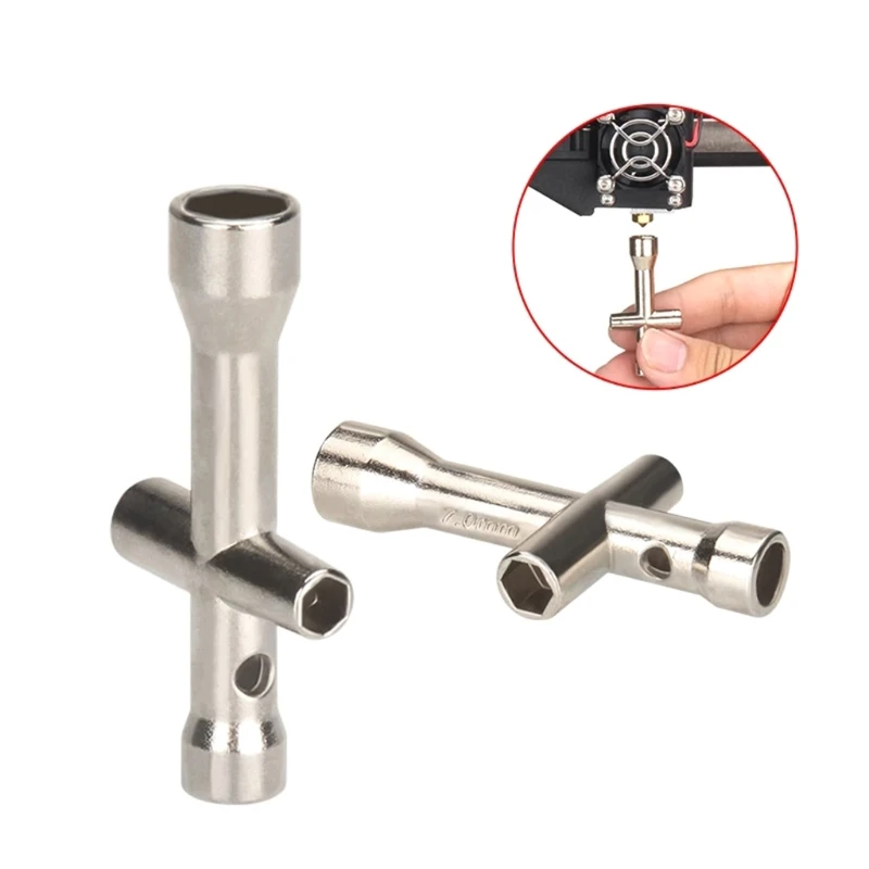 

Mini for Cross Socket for Cross Wrench Socket M2.5 Nut Tool Special for Robot and 3D Printers Repairing Tool