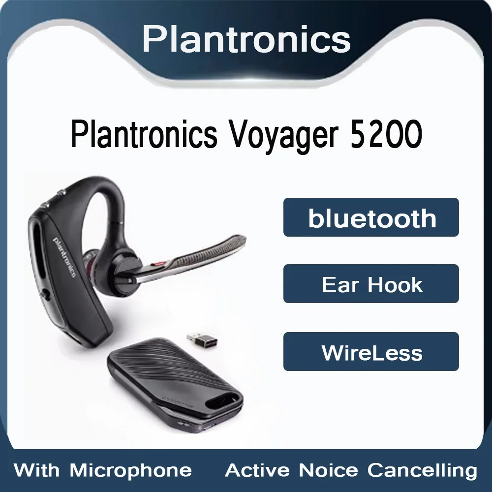 プラントロニクス　Bluetooth PLT Voyager 5200 イヤホン Amazon.co.jp: 【国内正規品】 PLANTRONICS Poly（ポリー