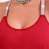 Seductive Women Bras with Sexy Silver Ribbons Plus Size Push Up Exposure Proof Slimming Comfortable Versatile for All Occasions 4