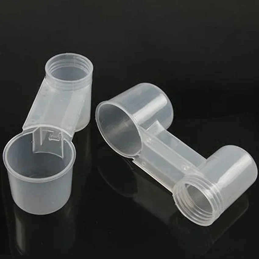 Bird feeder Plastic Pet Bird Drinker Feeder Water Bottle Cup Cat Chicken Pigeon Parrot Hamster Double Nozzle Water Guide For Family Garden