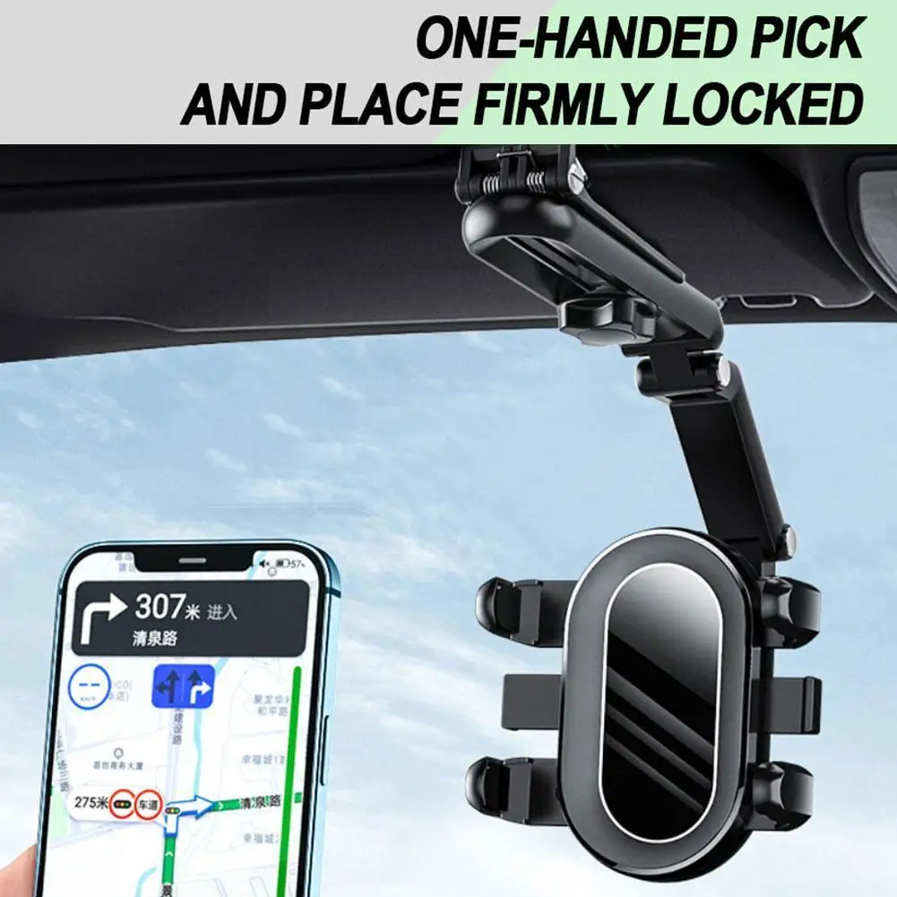 1pcs Multifunctional Car Bracket Car Phone Holder Adjustable For 4 To 7