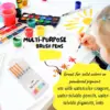 6PCS  Water Brush Pens for Watercolor, Water Color Pen, Watercolor Paint Pens, Refillable Water Paint Brush ，Watercolor Pens 5