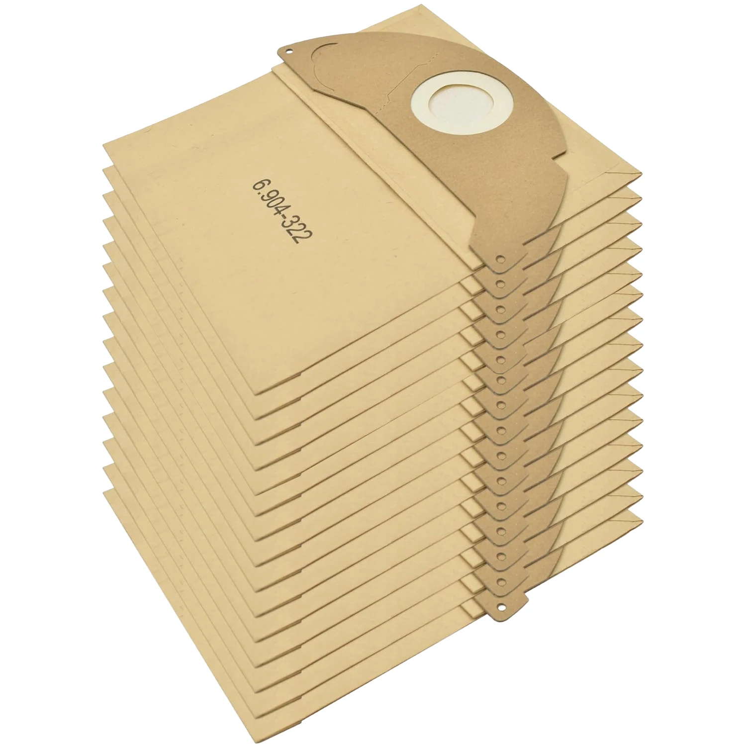 Sacs Aspirateurs 10X 1: 1 Adaptés À La Série Kärcher Wd 2, Série Mv 2