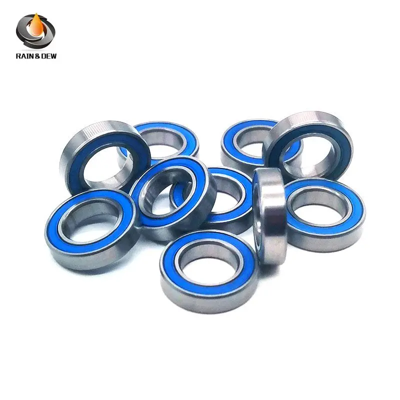 

6801RS Bearing ABEC-7 (10PCS) 12*21*5 mm Thin Section 6801-2RS Ball Bearings 61801 RS 6801 2RS With Blue Sealed L-2112DD