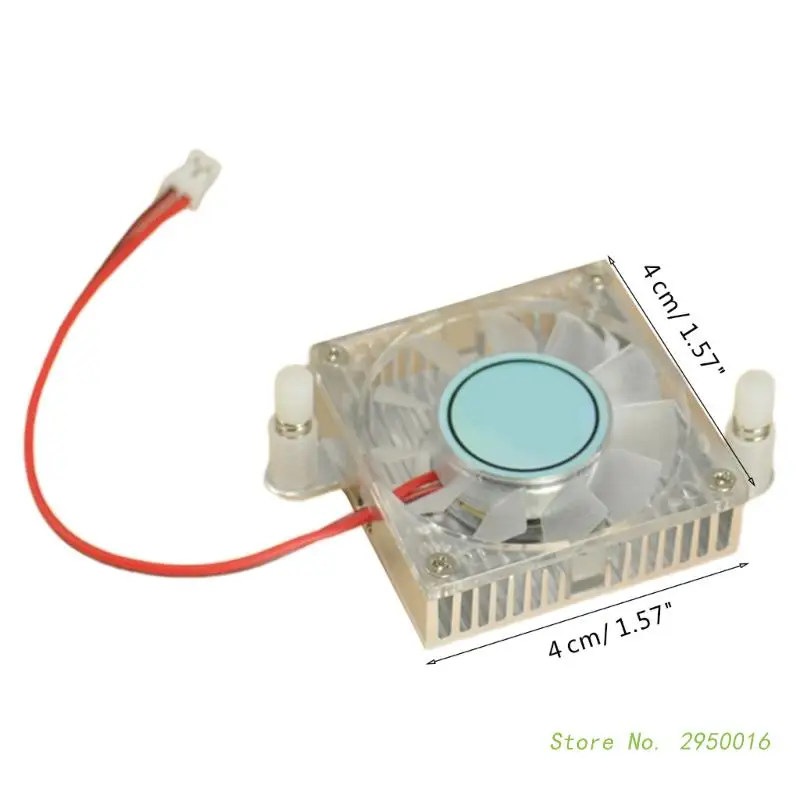 12V 그래픽 방열판 냉각 팬, 라디에이터 쿨러 IC 컴퓨터 열 2.0 플러그 컴퓨터 그래픽 라디에이터 쿨러