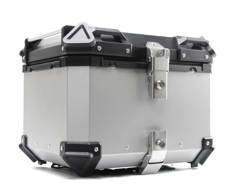 black silver 28L 32L 45L 55L 65L 80L 100L luxury top box motorcycle tail box top case motorcycle accessories