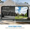 Smart Home Outdoor Wireless Video Doorbell WIFI HD Outdoor Phone Camera Security Video Intercom Night Vision  IP65 Rainproof 4