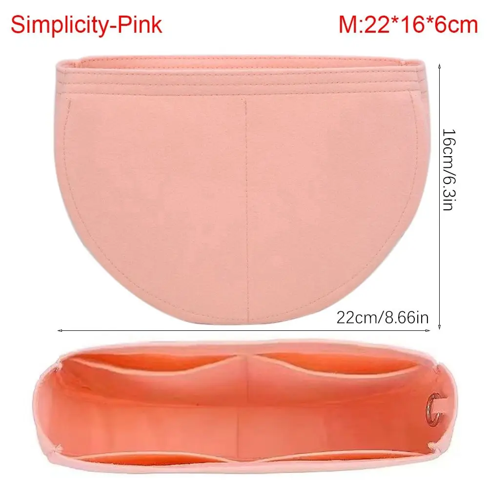 Durable Felt Handbag Insert - Portable Storage and Organization Solution