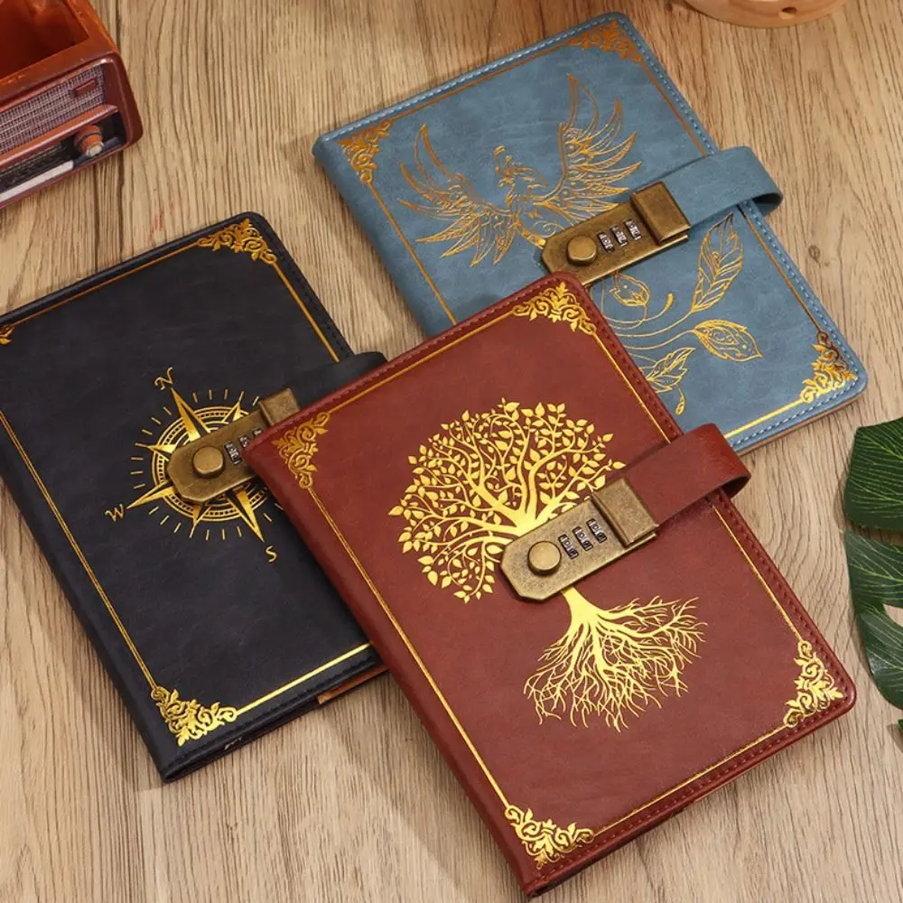 Travelers Journal Diary Notebook with Lock Protecting Secrets 1