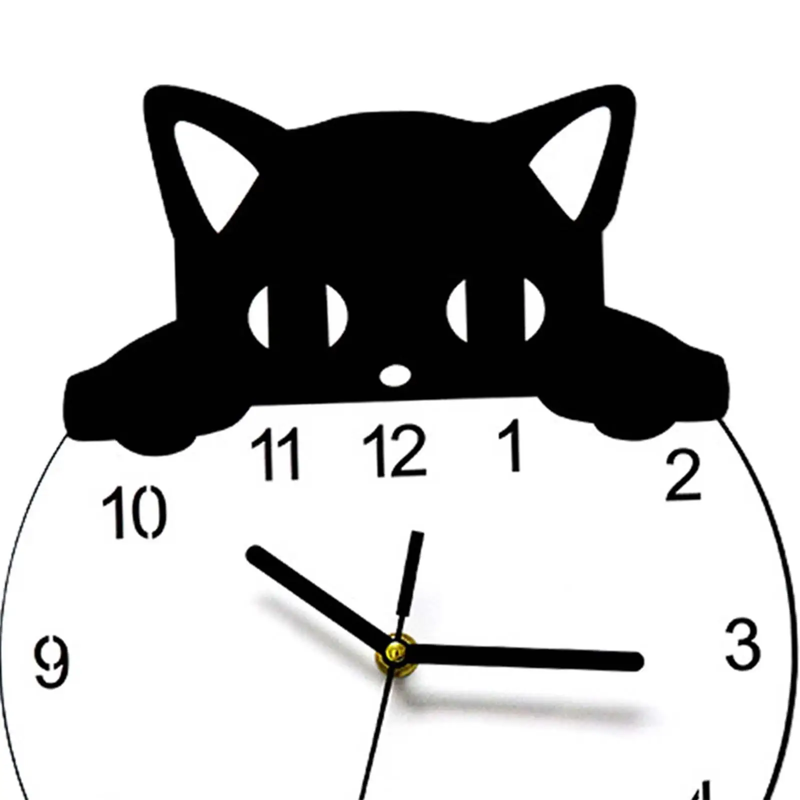 Orologio Da Tasca A Forma Di Gatto - Spilla Rotonda Con Quadrante, Bianco, Moderno, Per Medici E Infermieri