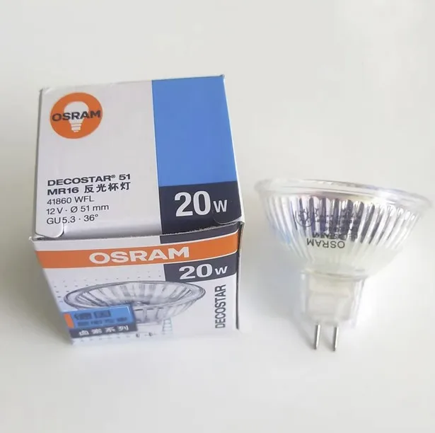 OSRAM オスラム DECOSTAR ハロゲン電球 GU5.3 12V 24°