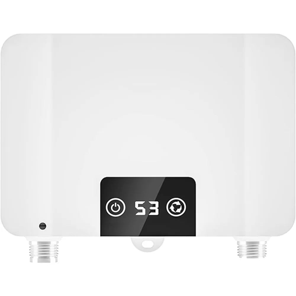 MHX Electric Tankless Water Heater, 5500W 220V Constant Temperature Water Heater w/Self Modulating, 360&deg;Install Touch