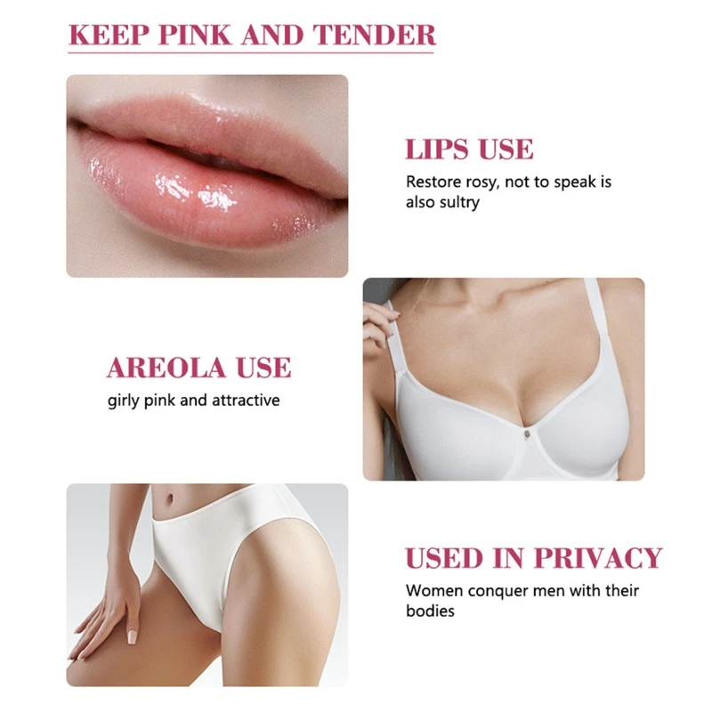 Sexy Pink Tender Essence Women's Care Lips Areolas Private Parts Keep Pink Moisturize Labia 30g Pinkish Repair Gel