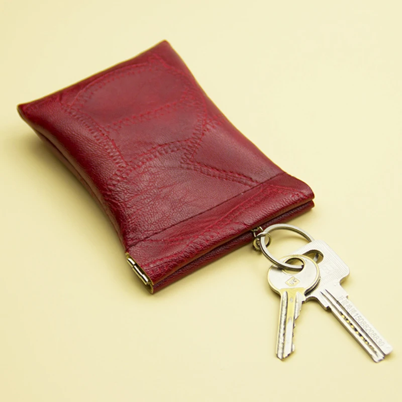 High Capacity Key Wallet Women Men Coin Housekeeper Keychain Purse Organizer Bag Car Keys Cover Simple Key Holder Case key organizer key case key purse key holder