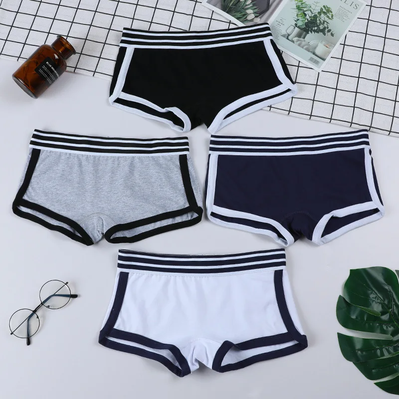 1 piece Women Panties Female Boxer Boyshort Low Waist Sport comfortable and breathable Underwear Ladies Pants Intimate Lingerie - Image 2