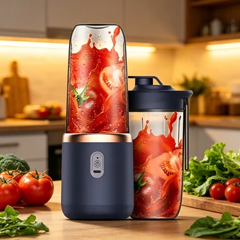 NEW HOT 400ml Portable USB Blender Electric Travel Juicer Cup For Smoothie Milkshake Kitchen Mini Mixer Tool 1