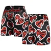 2024 Hot Selling Men's Shorts 3D Printed Black Red Retro Loose Casual Quick Drying Fashion Beach Adult Children's Shorts 3