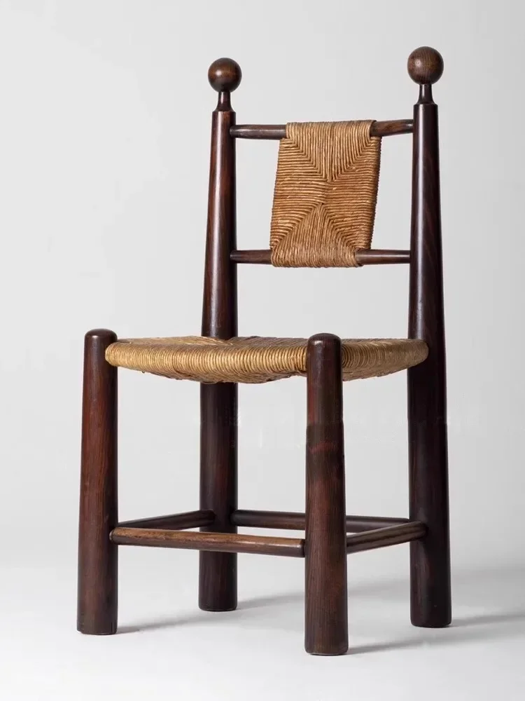 Backrest Wooden Dining Chair Living Room Nordic Restaurant Designer Dining Chair Luxury Sillas De Comedor Home Furniture LV40DC