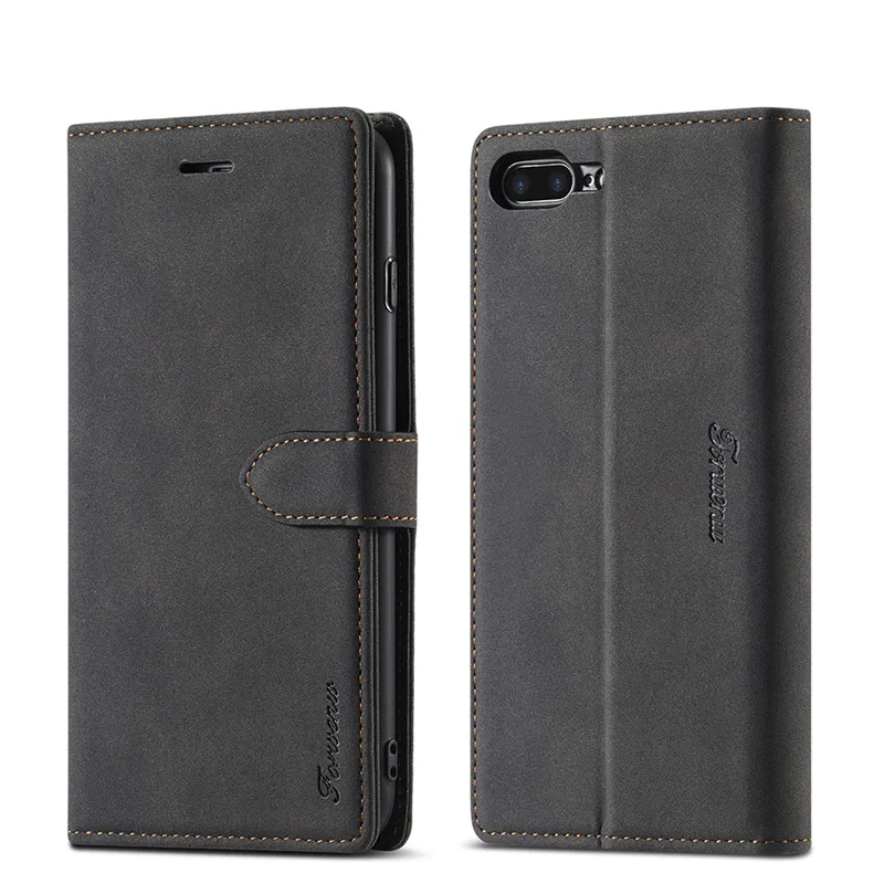 

Винтажный чехол-книжка для Iphone 8, чехол для телефона Iphone 8 Plus, кожаный магнитный чехол-бумажник для Iphone8 8 Plus, чехол, чехол