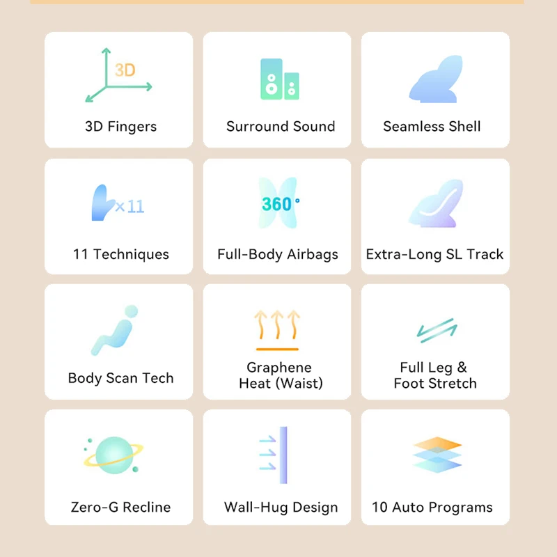 High Quality Full Body Zero Gravity Massage Chair with Long Lifespan Durable Fauteuil De Massage Product High Quality Full Body Zero Gravity Massage Chair with Long Lifespan Durable Fauteuil De Massage Product - Image 5