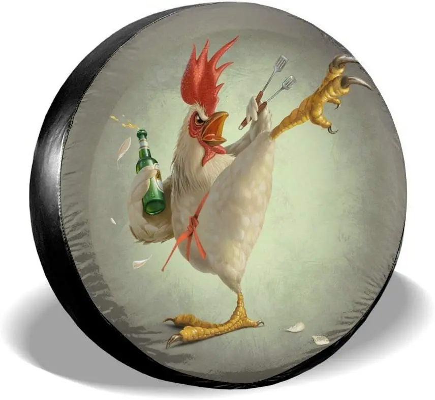 

Чехол для запасных колес, универсальный Пылезащитный Водонепроницаемый чехол из полиэстера, для прицепов, фургонов, внедорожников, грузовиков и многих транспортных средств