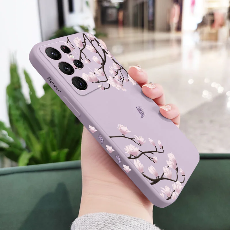Phone Case Phone Protector Cover Tree Branch Samsung Galaxy S25 S24 S23 S22 S21 S20 Ultra Plus FE S10 Note 20 ultra 10 Plus
