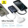 Baseus 45W Power Bank 10000mAh Super Mini Portable Battery Smart Digital Display for iPhone 15 16 Pro Max Xiaomi Samsung Huawei 3