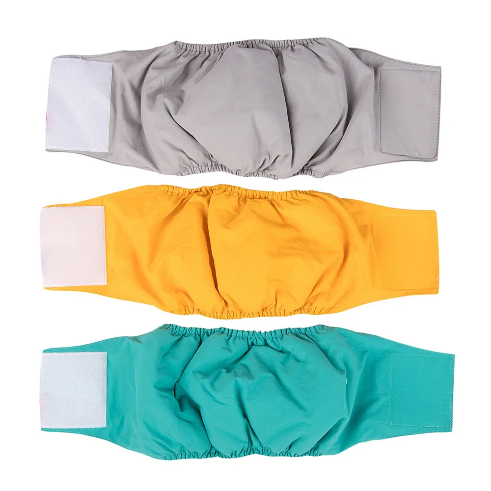 Male Dog Sanitary Belly Band Diaper Wraps - Cotton Puppy Underwear
