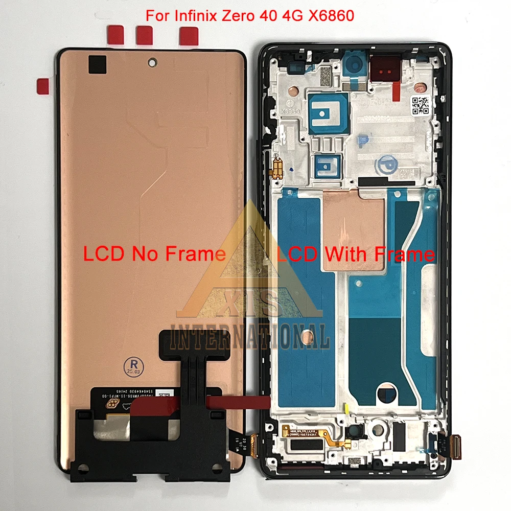 6.78'' Original For Infinix Zero 30 4G LCD X6731B/5G X6731 LCD