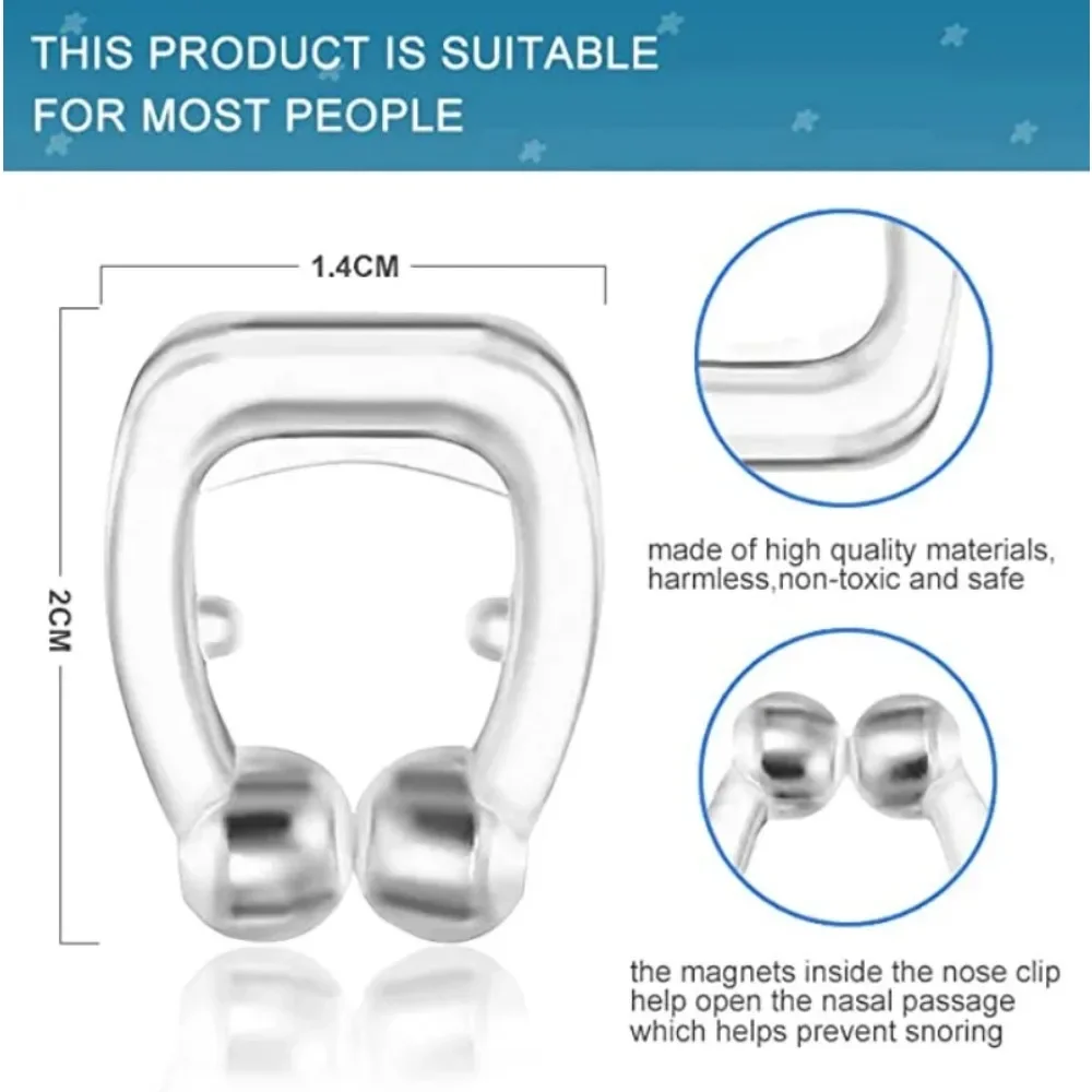 코골이 Anti Snoring Device Artifact Snoring Artifact Treatment Ventilation Nose Sticker Anti-snoring Nose Clip Anti-snoring Sticker 5