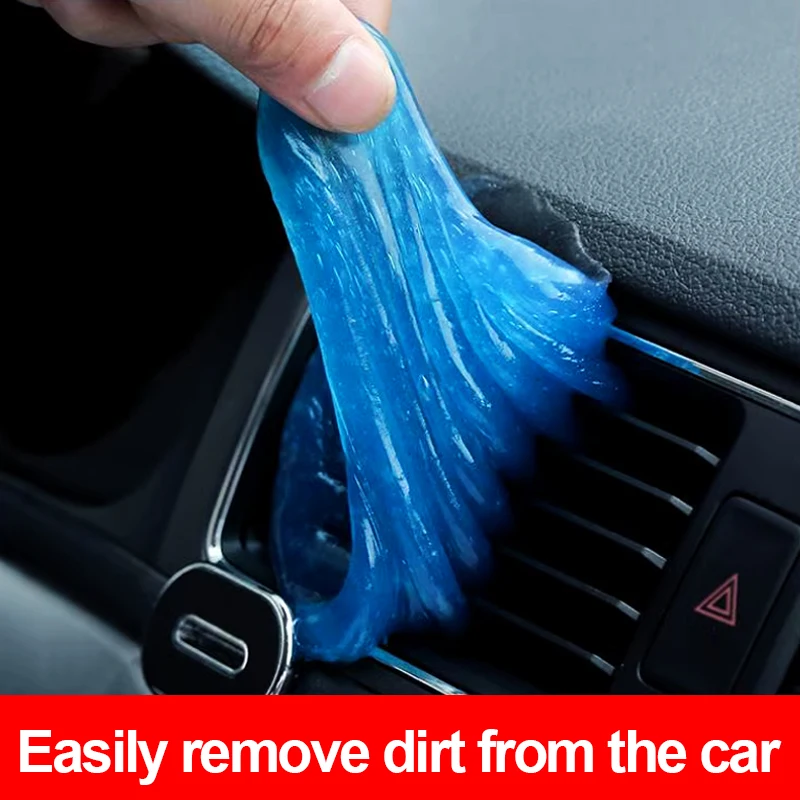 Car interior crevice cleaning soft clay car multifunctional air vent cleaning clay home keyboard gel portable