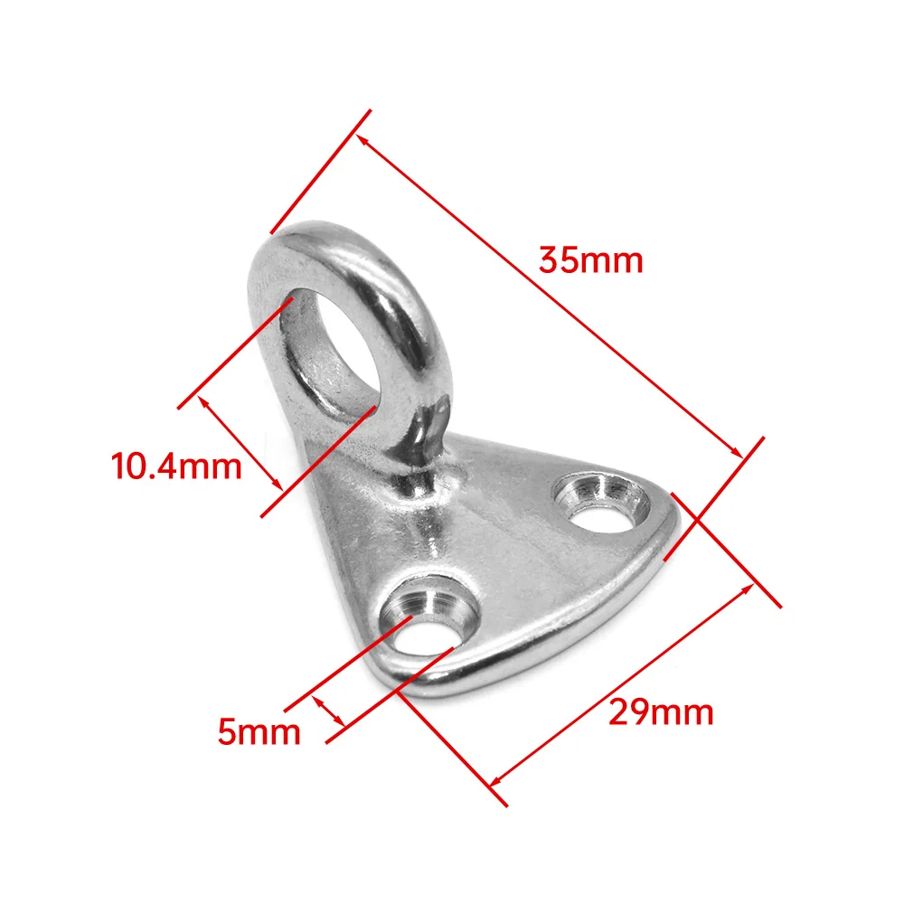 2-4-6-8Pc Stainless Steel 316 Boat Fender Hook With Closed