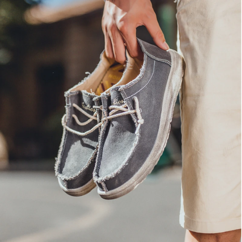 

Men Tennis Shoe Fashion Men Shoe Autumn New Men Casual Sport Shoe Allmatch Light Loafers Lazy Driving Shoe Original Men Sneakers