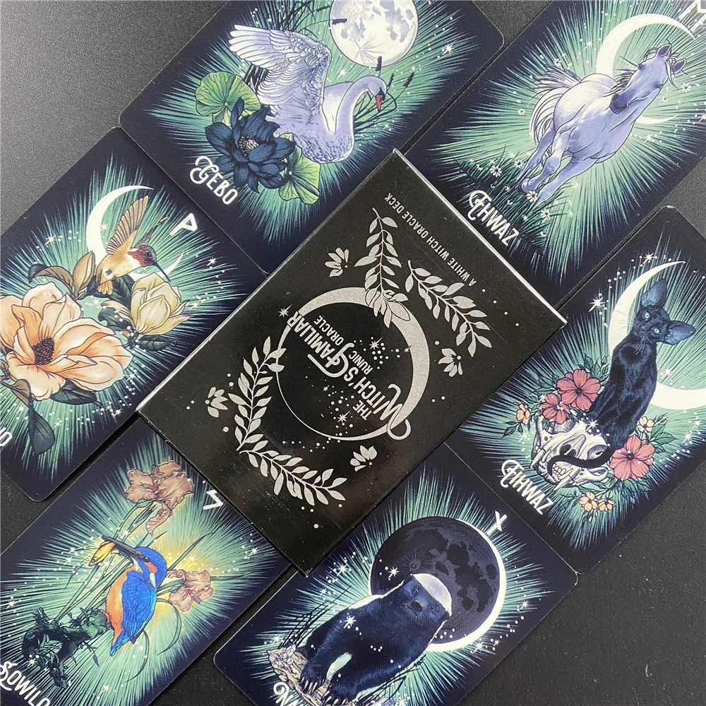 Dolphin Oracle Cards Full English PDF Tarot Board Games Playing  Divination Fate Entertainment trend angel wisdom tarot cards and pdf digital guidebook divination card toys entertainment board games 78 pcs