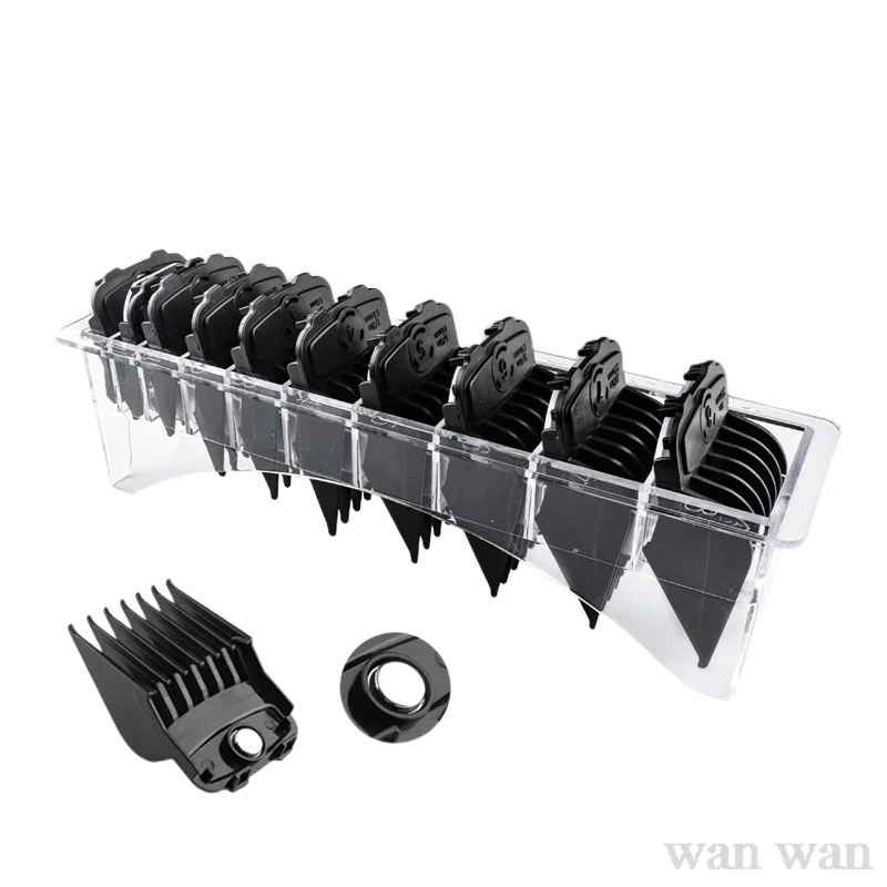 10Pcs/Set Limit Comb For Wahl Hair Clipper Guards Pro Cutting Guide Comb Strong Magnetic Barber Shop Styling Accessories Y0510 5